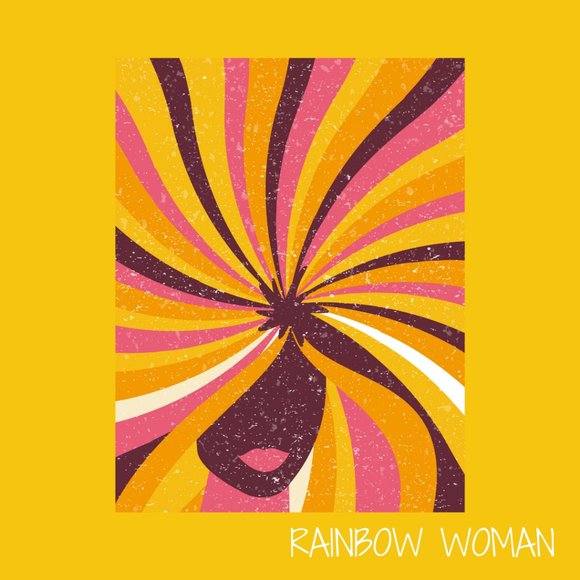 10x13 Rainbow Polymailers with Boho Vibes. 100. - Picture 1 of 3